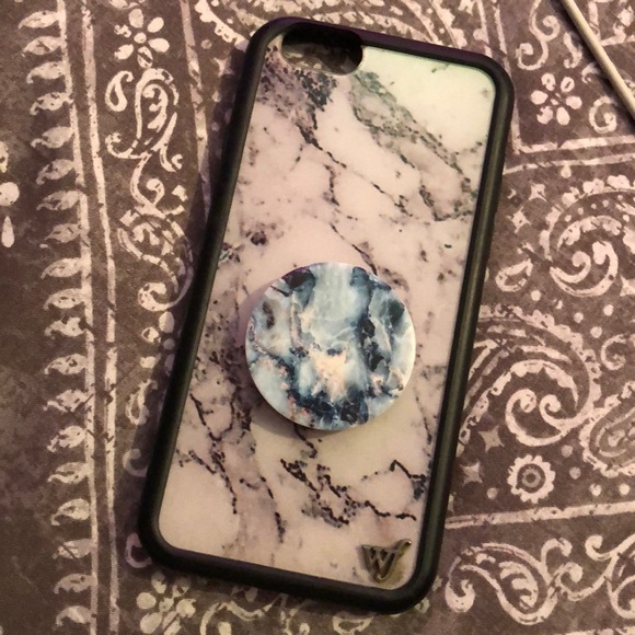 Wildflower White Marble Case for iPhone 6/ 6s - Picture 1 of 8